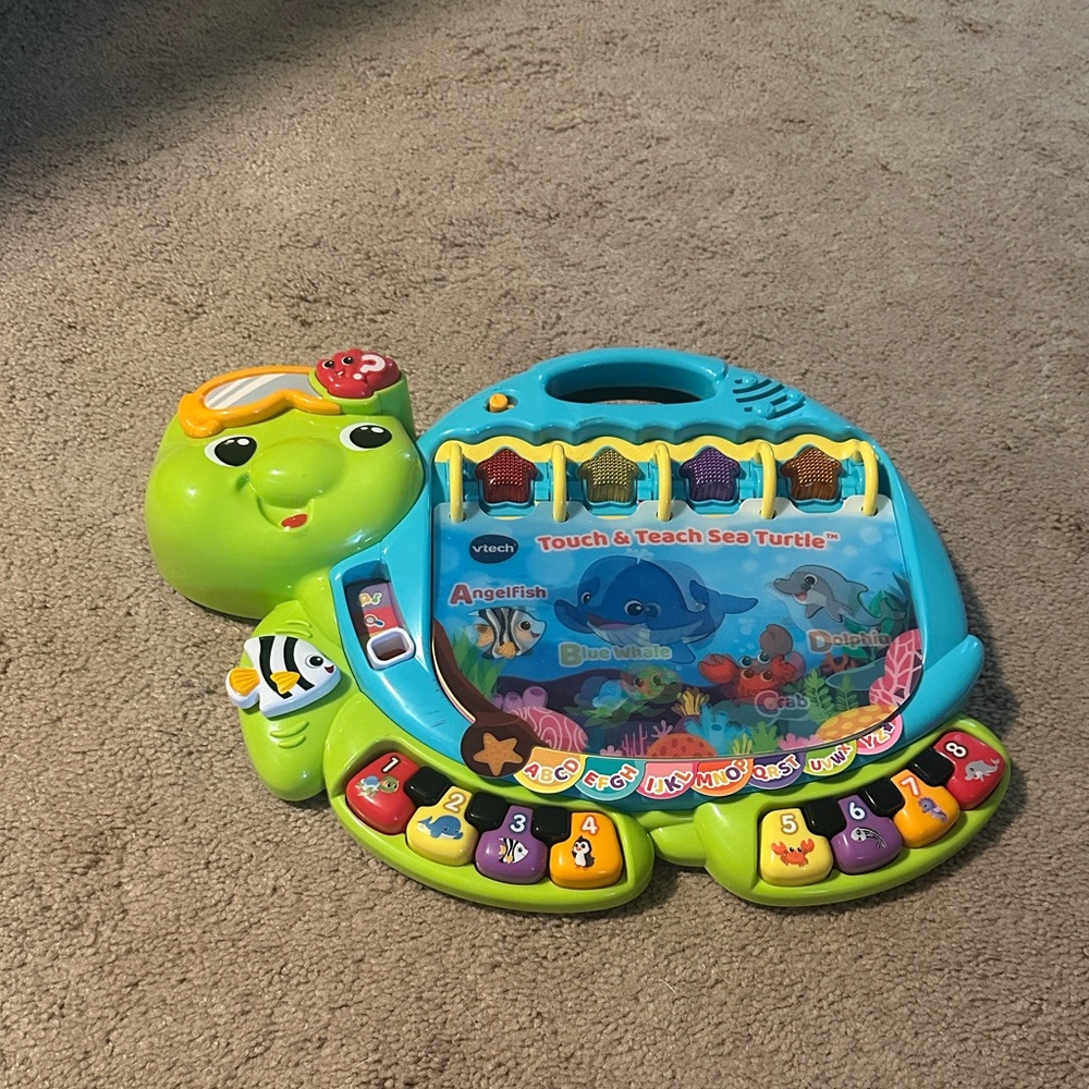 VTech Touch & Teach Sea Turtle Learning Toy